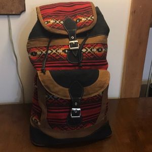 Southwest pattern backpack